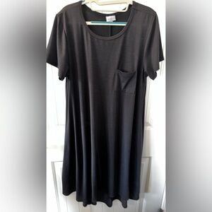 LuLaRoe Black Casual Dress